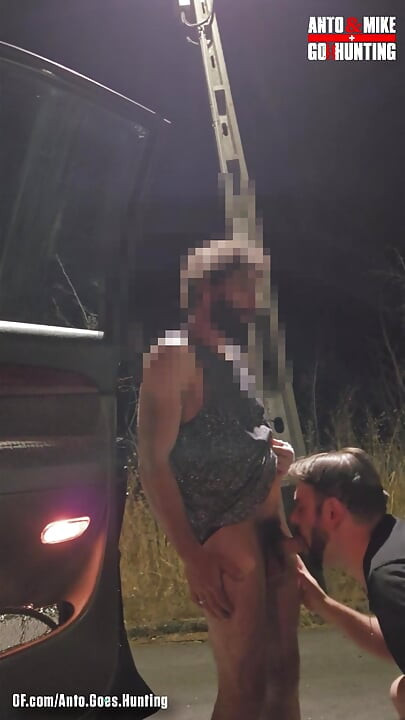 Random Straight Hairy Portuguese Guy with Big Dick Conviced to Get His First Gay Blowjob