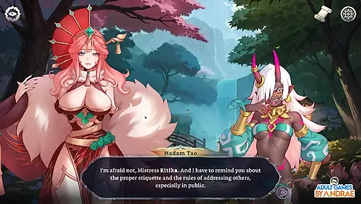 EP2: gameplay khalayak harem - majikan cantik di harem