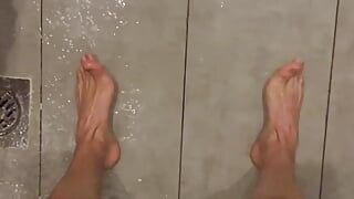 Dusche und Masturbation