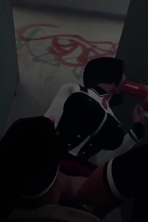 Surprise gloryhole