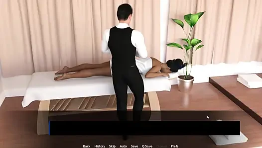 Stepson Massaging Stepmom In Parlor Turns In To Taboo Sex Creampie
