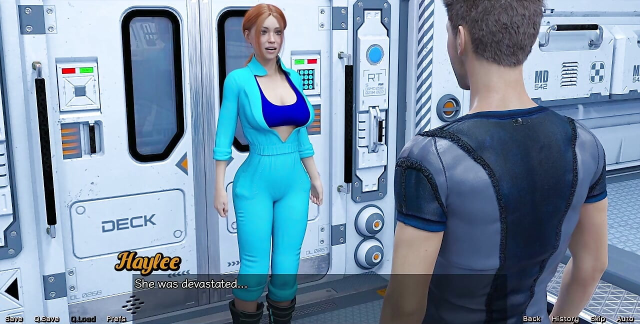 Stranded in Space - Choosing Between the Stepsisters Busty Red Head or the Beuatiful Busty Blonde Virgin