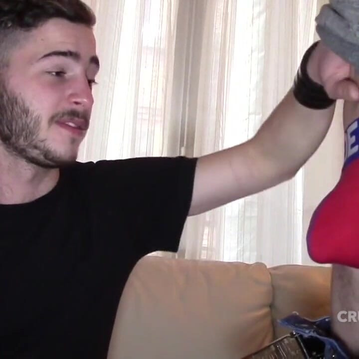 Alex fucked bareback by a sexy straight curious boy