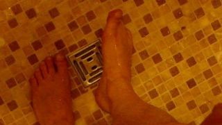 Pissing on my feet