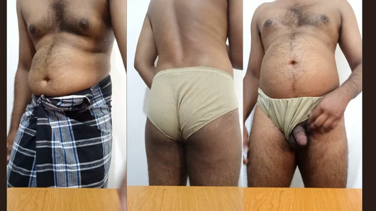 Papà sarong corpo caldo e biancheria intima