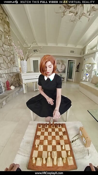 VRCosplayX Tik Tak, τα πράγματα γίνονται πιο έντονα ανάμεσα σε εσάς και την Beth Harmon του QUEEN'S GAMBIT Μέρος 1