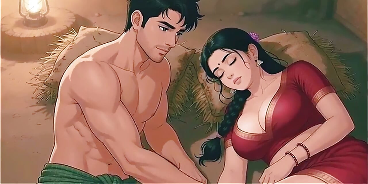 Hot Village Aunty Seduction, Animated Desi Porn