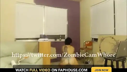 Voyeur Topless Painting