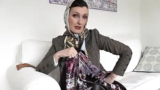 Naughty Daily Task for My Satin Slut, Lady Victoria Valente