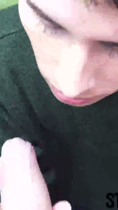 Cute pierced latino twinkie gets hot glue all over his face | Clip 1