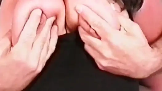 Big tits milf gets bound, gagged