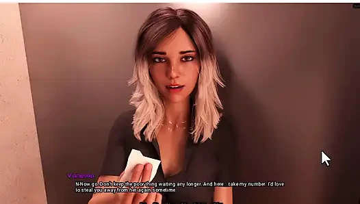 Radiant 7, fickte den kellner im badezimmer