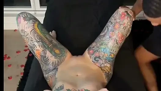 Emmanuel Lustin Gives Bianca Bailee a Sexy Sensual Massage