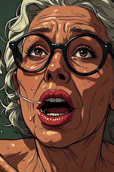 Older Women Blowjob Art