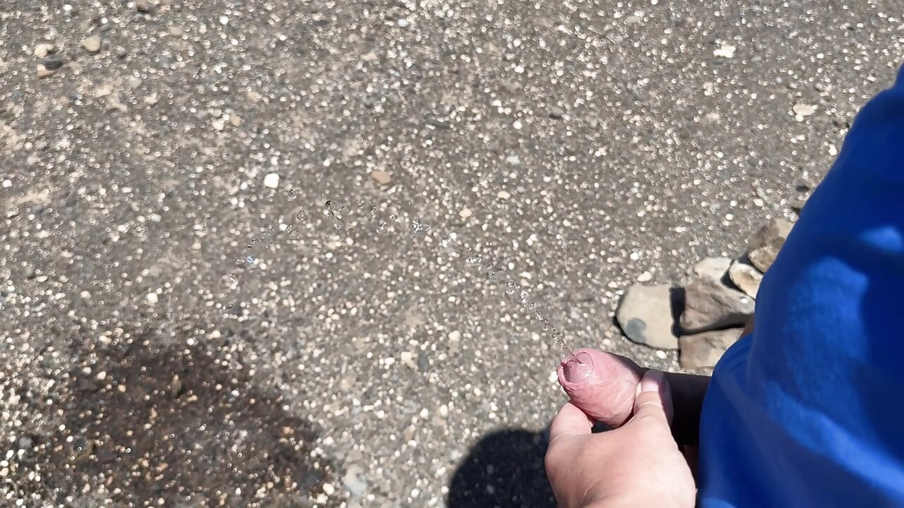 恥知らずな女の子が男の子を手伝って屋外でおしっこをする コンピレーション