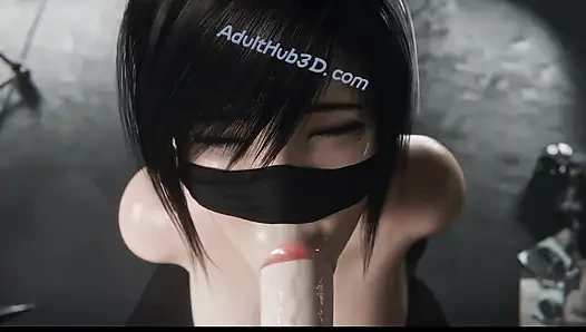 3D Brunette's Blowjob Skills Will Leave You Speechless