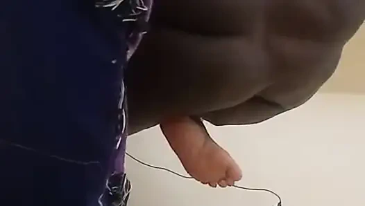 Fucking an old woman harder as she screamed