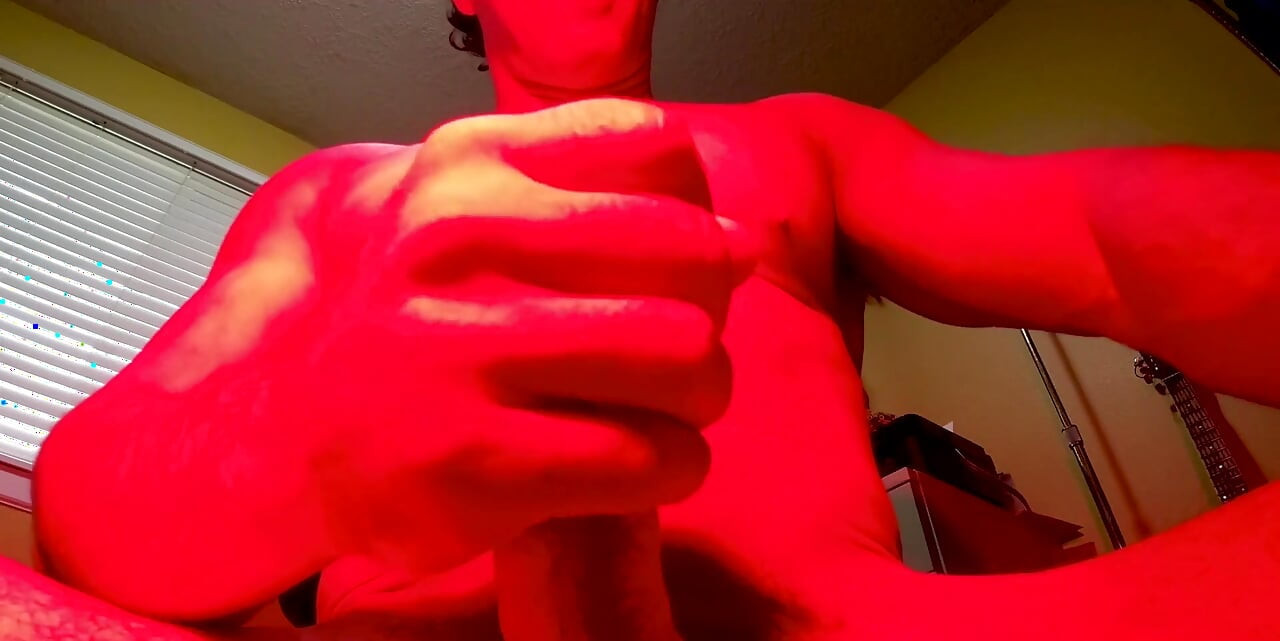 Massaging My Hard on