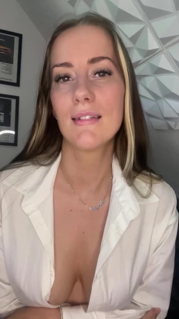 Powerful moment from "Horny British Nurse is really stressed"