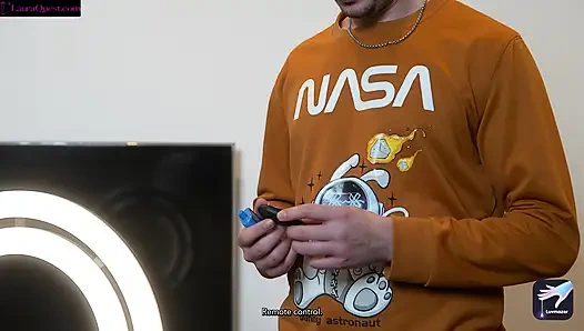 Unexpected Threesome With my Slutty Roommate – Luvmazer Thrusting Dildo