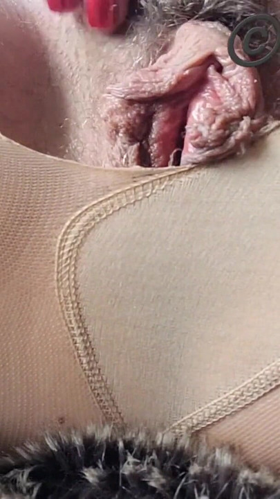 Stunning moment from "homemade closeup sexy milf munichgold masturbates in nylons please jerk off with me and have fun"