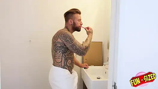 FunSize Teens - A Petite Blonde is Fucked in the Ass Anal by Huge Cock