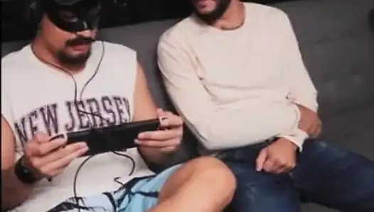 my STEPBROTHER likes to see me play his friends