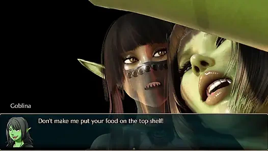 Goblin layer - biarawati dengan besar