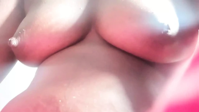 Massaging My Small Tits