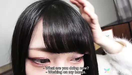 Akane Okawa за кулисами