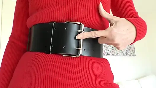 Широкие тугие ремни, часть 77, леди Виктория Валенте