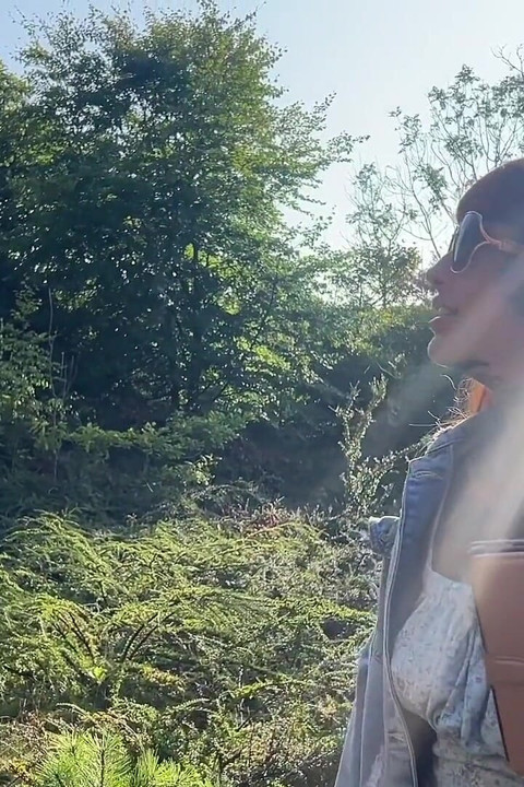 Tattooed Teen Fucks Me on a Hike