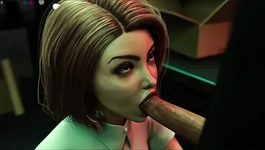 Horny Girl Sucking Office Colleague Huge Cock And Giving Deepthroat Blowjob