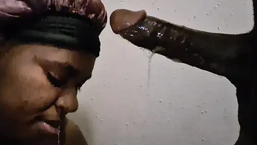 Заставил его кончить настолько жестко, что он почти упал