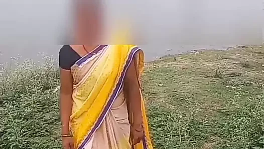 Chanchal Kumari keras di hutan oleh pacar dengan dalih nongkrong seks panggangan India