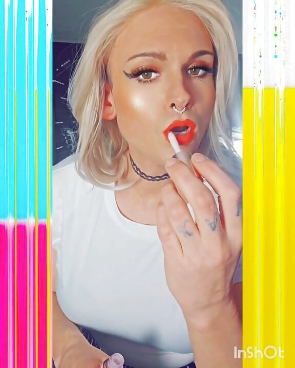Sexy TS POV Smoking Fetish Outfit