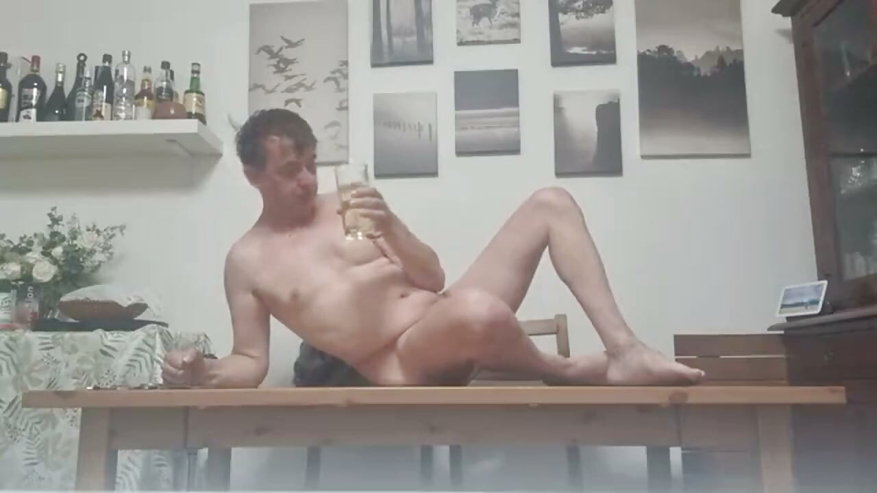 Nude on a table