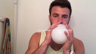 Fetysz balonów - Chris balony part13 wideo1