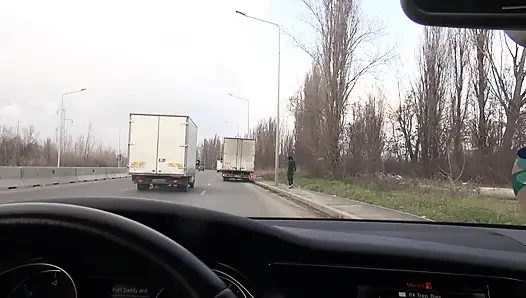 I Get a Blowjob in the Car