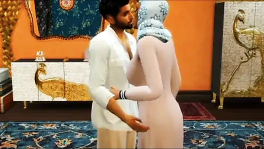 Saudi wife fucking her Boyfriend Hardly