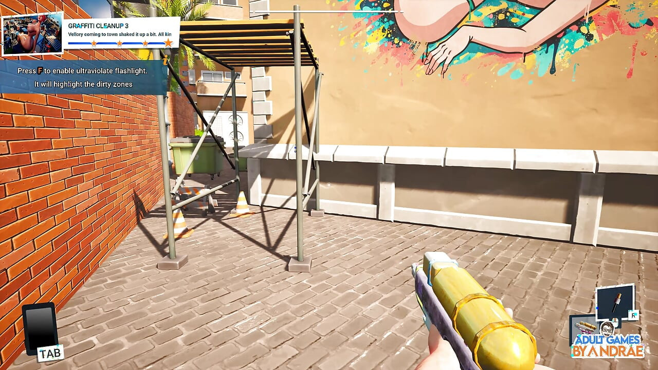 Giant Waifu Wash Simulator Gameplay Part 1 - First Cleaning Job for Vellory