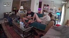 Daddy Fucks Younger Boyfriend On Couch