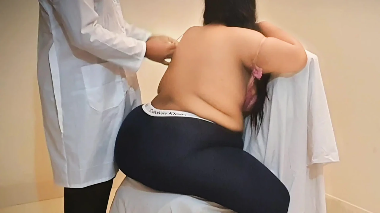 Stepson Help me to Massage my Pain Body Then He Touch My Boobs & Fuck Me Behind massaging my figure