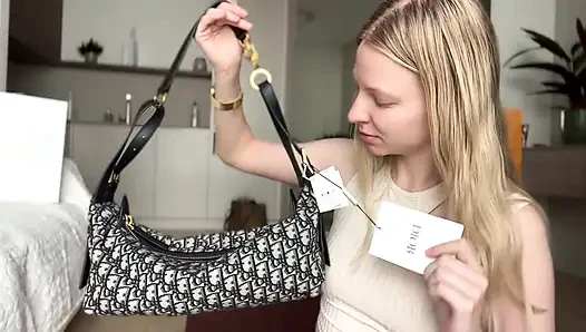 Findom Luxury Shopping Haul 12k $ Heavy Drain