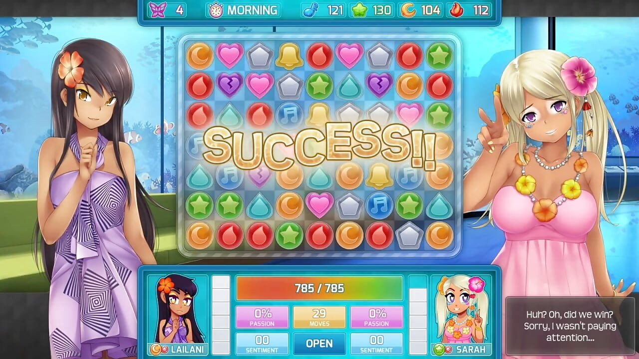 Huniepop 2 - Double Date - Part 8 Girl Lesbian Babes by Loveskysan