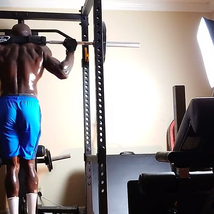 Hallelujah Johnson Tall Dark Chocolate Muscles Tattoo Body