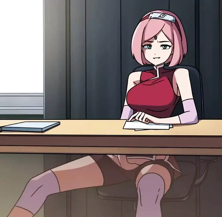 Kunoichi Trainer - Ninja Naruto Trainer - Partie 80 - Sakura se masturbe sous la table par Loveskysanx