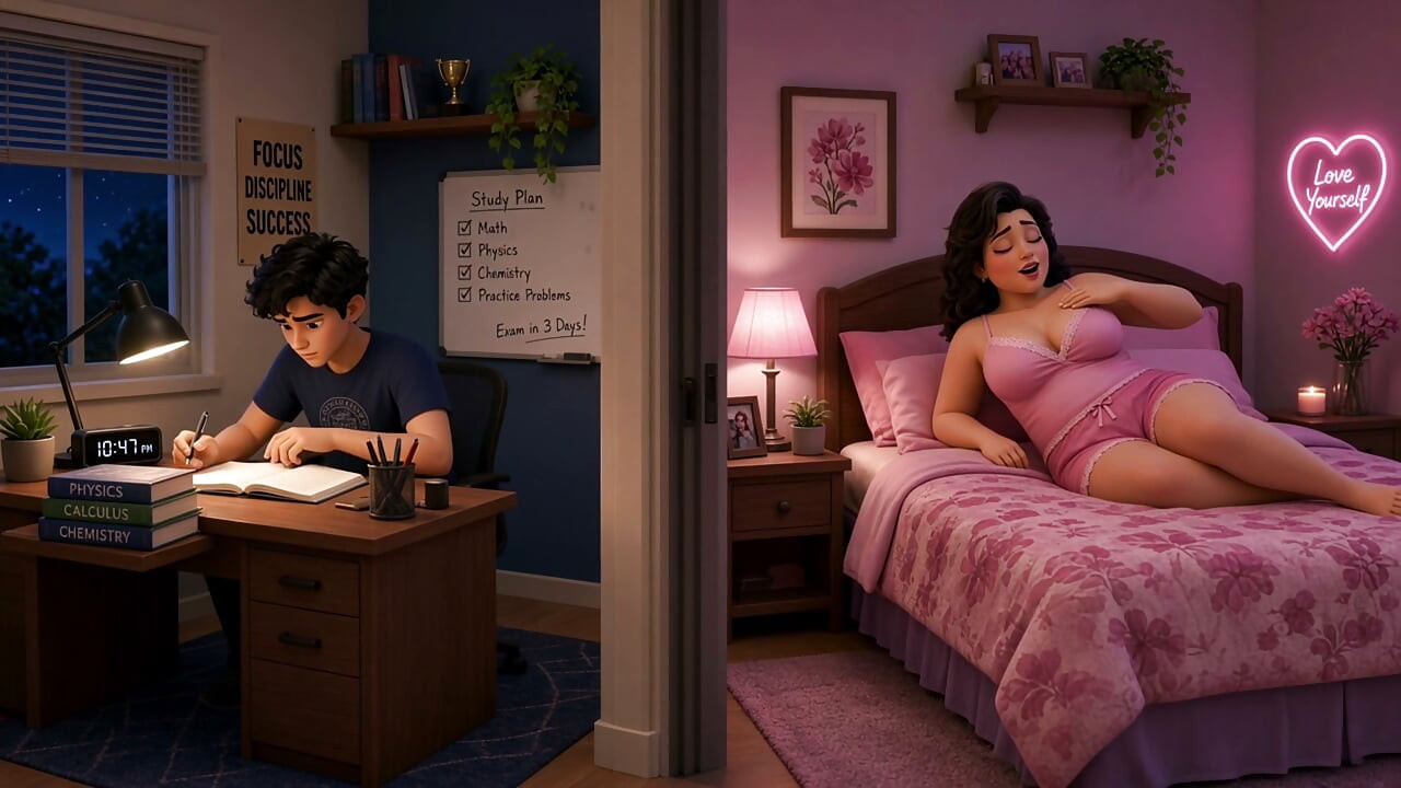 I Heard My Stepmom masturbating and We Ended Up Doing It Together