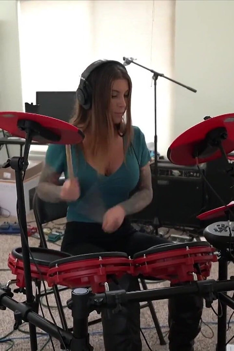 Sexy Drummer Chick Becomes Anal Sex Muse