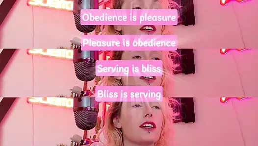 Женское доминирование, ритуал покорного подчинения и контроля